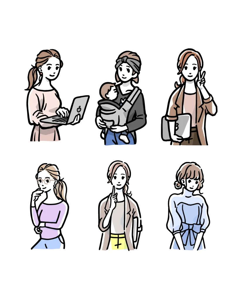 キャラクター(女性誌向け)2